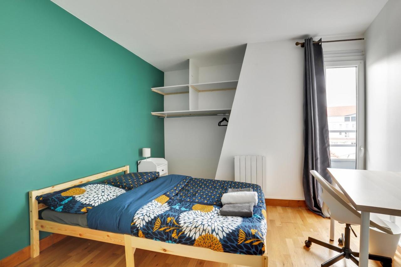 Chic And Spacious Apart With Parking Pierrefitte-sur-Seine Eksteriør bilde