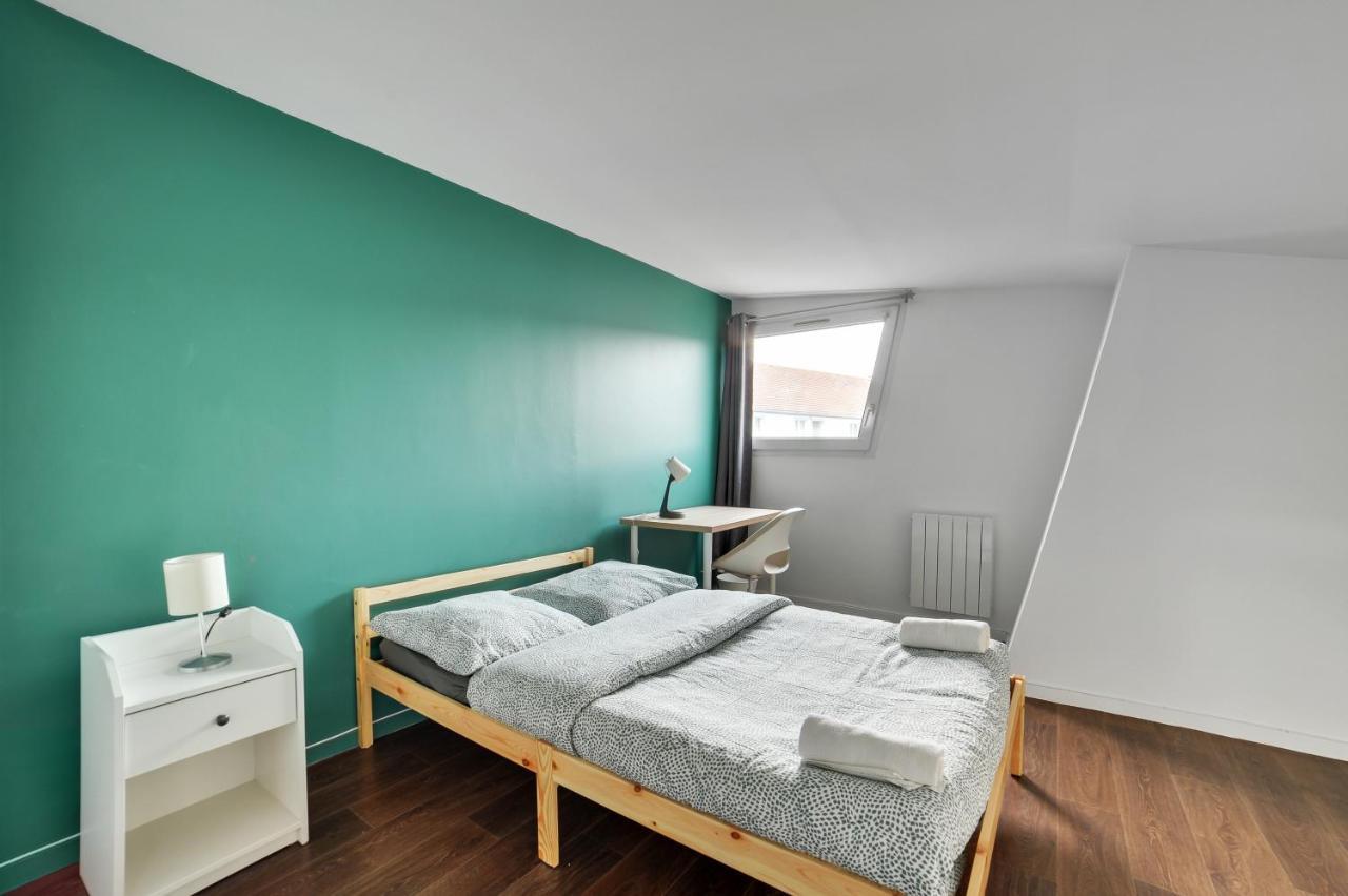 Chic And Spacious Apart With Parking Pierrefitte-sur-Seine Eksteriør bilde