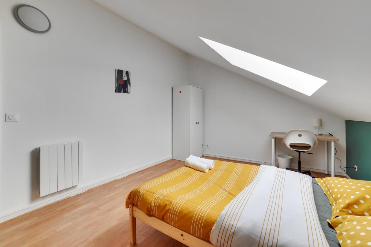 Chic And Spacious Apart With Parking Pierrefitte-sur-Seine Eksteriør bilde