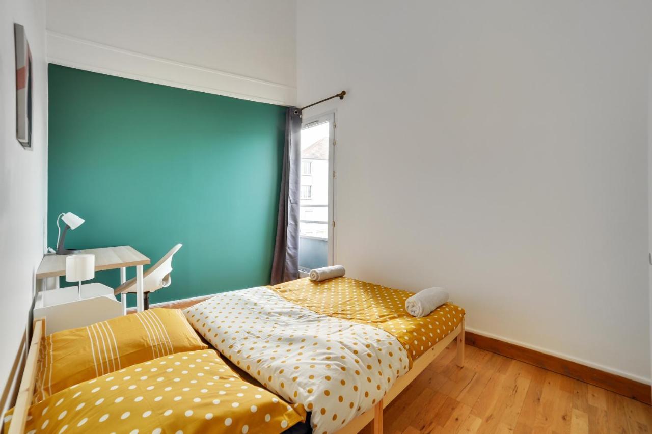 Chic And Spacious Apart With Parking Pierrefitte-sur-Seine Eksteriør bilde