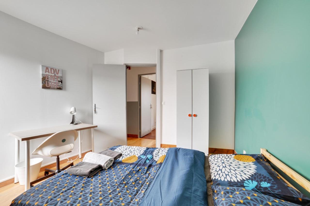 Chic And Spacious Apart With Parking Pierrefitte-sur-Seine Eksteriør bilde